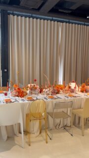 Отказваме да пуснем лятото, но с тази интимна сватба, открехваме вратата на есенните нюанси. 🧡